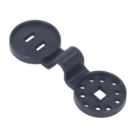 Shade Cloth Plastic Clips, 100 Pieces Heavy Duty Lock Grip Plastic Sunshade Clips Attachment and Placement for Sun Shade Net Garden Netting Shade Netting Fabric Accessories