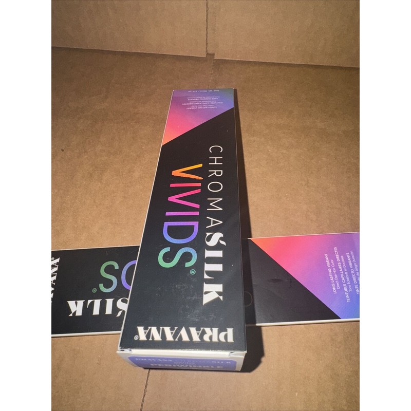 Pravana ChromaSilk Vivids PERIWINKLE Lasting Vibrant Direct Dye Hair Color