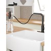 Kitchen Faucets with Pull Down Sprayer,Waterfall Kitchen Sink Faucet,Commercial Utility