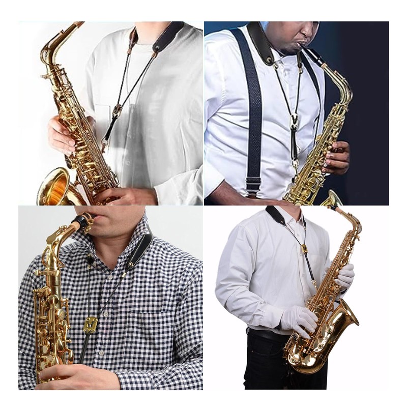 LOYELEY Saxophone Strap, Saxophone, Neck Hanger, Adjustable, Reducing, Saxophone, Play,