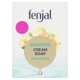 Fenjal Sensitive Cream Soap |Velvety Smooth Skin, Aloe Vera, Cleanse & Condition | 100g