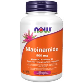Now Niacinamide 500mg 100cap