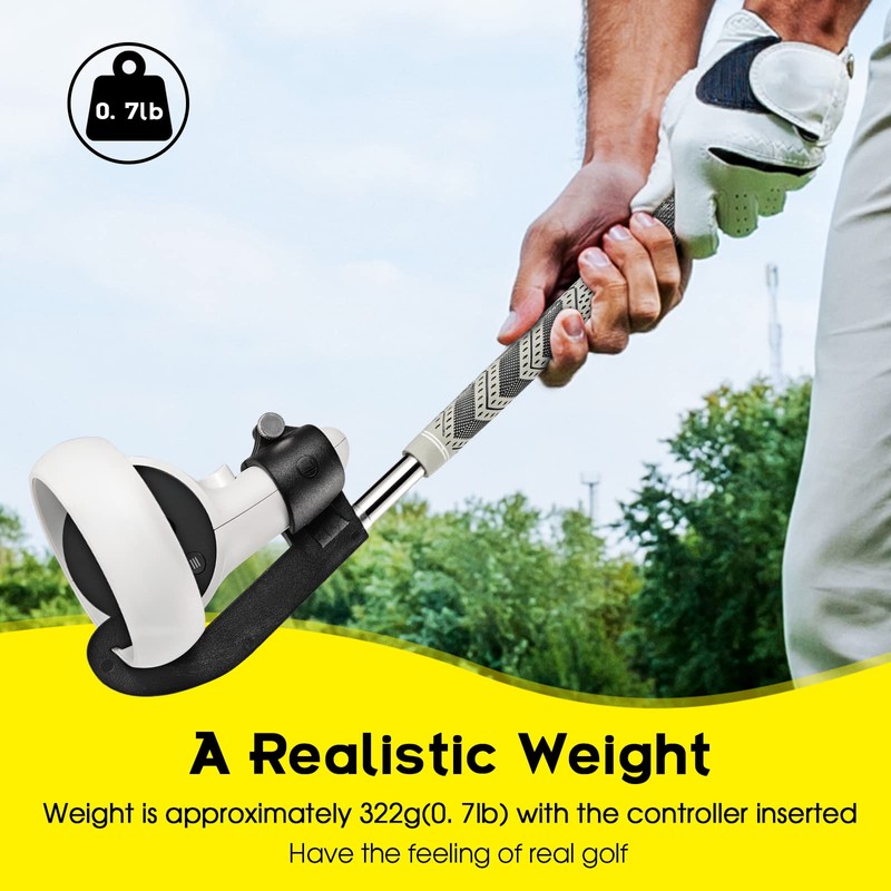 SUPERVR VR Golf Attachment Club for Oculus Quest 2 Accessories