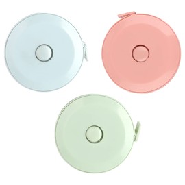 Pack of 3 Measuring Tape Body 150 cm Retractable Measuring Tape Body Tailor Measuring Tape for Measuring Length, Chest, Waist etc., for Body Measurements for Sewing Dressmakers, Craft Cloth
