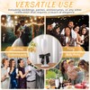 Zopeal 60 Pcs Plastic Champagne Flute Glasses and Bow Set