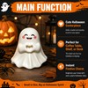 Middle Finger Ghost Statue for Halloween Decor – Cute &