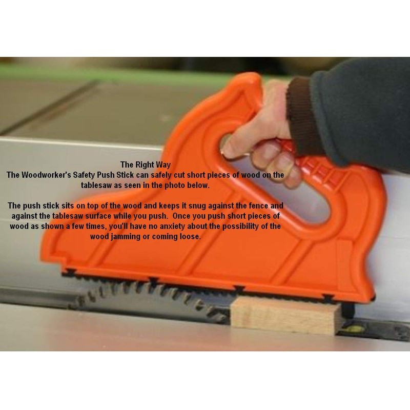 The Original Power Hands Safety Push Stick For Router Table