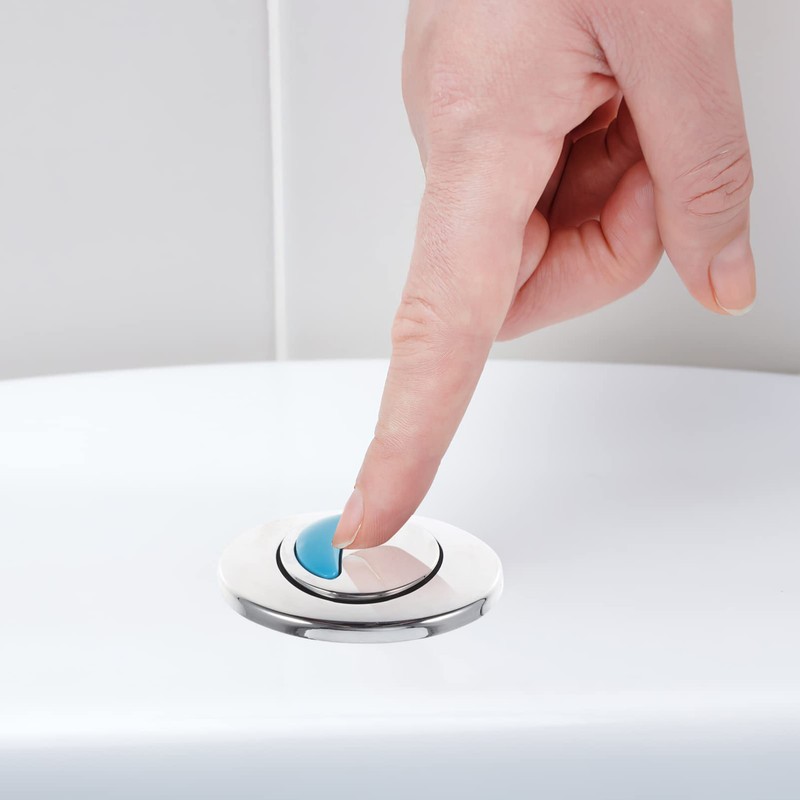 TEHAUX Replacement Double Flush Toilet Handle Push Button Repair