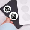 24 x 40mm Round 'Boxing Gloves' Stickers (SK00071890)