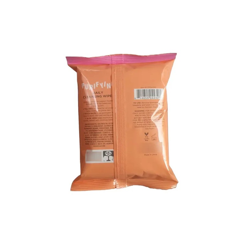 Toallitas Húmedas Limpiadoras Desechables De Uso Diario 25pz