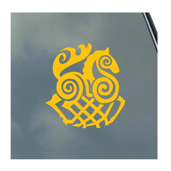Sleipnir Odin's Steed Vinyl Sticker Decal Norse Viking Asatru Thor