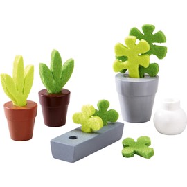 HABA 300501 Little Friends Dollhouse Accessories Flowers and Plants