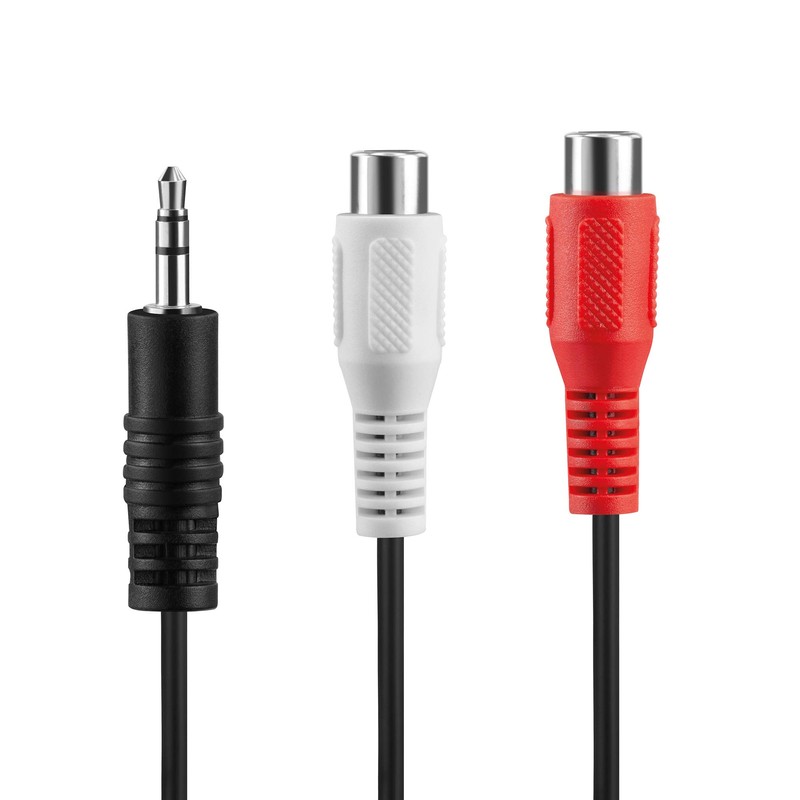 HDSupply Audio Adapter 0.10 m, 3.5 mm Stereo Jack Plug