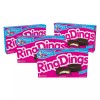 Little Debbie Drake's Ring Dings, 4 Boxes, 32 Individually Wrapped