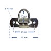 EnB, Folding Clamp Various Sizes, Extremely Resistant for Tarpaulin Attachment