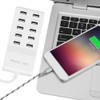 USB Charger 10 USB Charging Station with Ports 100-240 V