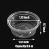 MRTIOO 100 pcs 0.5oz Crested Gecko Food and Water Feeding