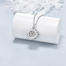 TIGER RIDER Triple Moon Urn Necklace for Ashes Sterling Silver Moon Pendant Pentagram Pagan Wiccan Witch Memorial Keepsake Cremation Jewelry