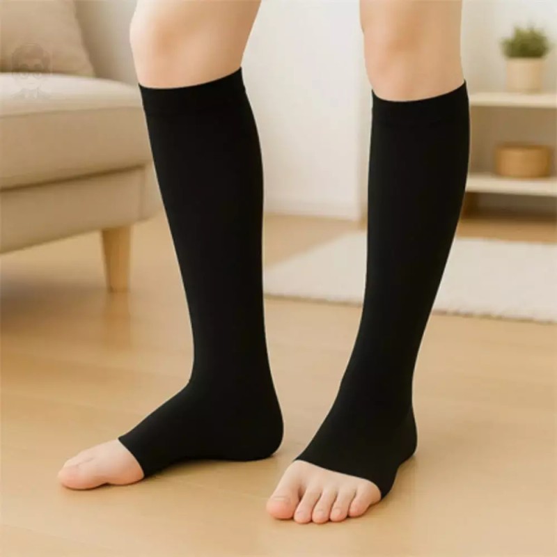 Queenscook 퀸스콕 종아리 압박밴드(XL) (블랙) Queen's Coc Calf Compression Band