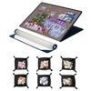 Tektalk Foldable Jigsaw Puzzle Board with 6 Sorting Trays, Portable