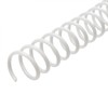 Rayson 5/8" Plastic Spiral Binding Coil, 140 Sheet Capacity, 4:1