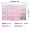 16-Color Nude Eyeshadow Palette for Women - Long-Lasting, Highly Pigmented,