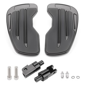 Kiawnia Motorcycle Rider Floorboards, Driver Footboard, Front Footpegs, Wide Footrest, Front Foot Rest Fits for Honda Gold Wing GL1800/Goldwing GL1800 F6B 2001-2024