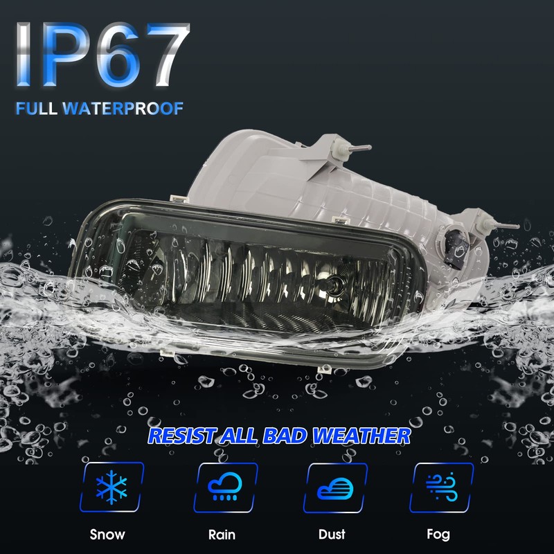 SPIEGEER Fog Lights Assembly for 2004 2005 2006 Ford F150