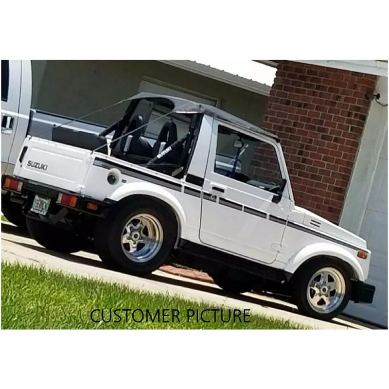 suzuki samurai sides lines decals