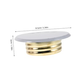 Operitacx 8pcs Fire Sprinkler Cover Plates Concealed Head Covers for Ceiling Fire Sprinkler System Protection Compatible with Residential Commercial Industrial Use