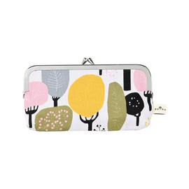 Marushin Polku 0545002000 Falls Northern Europe Cute Ladies' Pouch with Metal Clasp, Pencil Case, Cosmetic Pouch
