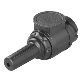 Multibros Jaeger 13-Pin PVC Type Connector with 1-Hole Grommet - Robust Trailer Plug for 12V Vehicles | Screw Connection with Rubber Seal | Caravan & Trailer Accessories