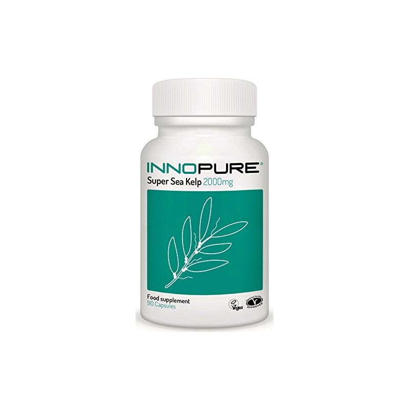 INNOPURE Sea Kelp Double Strength 2000mg - Vegan, Vegetarian Society