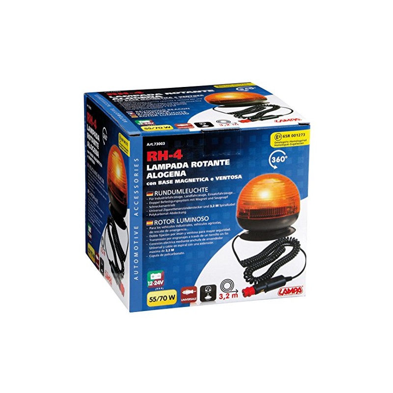 Lampa 73003 RH - 4 Rotating Low Light with Magnetic