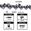 10'' Saw Chain for Remington 091371S 0913715 091371-03 108526-01 097567-01