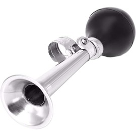 Black Bicycle Bike Bugle Horn Bell Metal Air Horn Clown Horn for Bicycle Golf Cart Bike Horns Accessories,Bike Bells