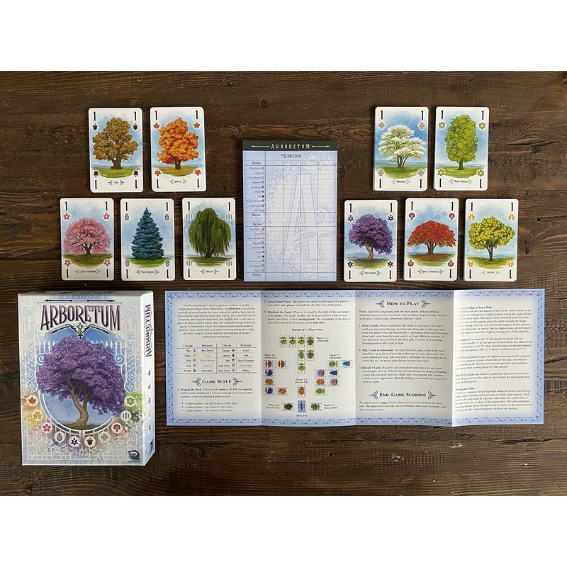 Renegade Game Studios Arboretum Strategy Card Game that Challenges 2-4