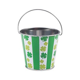 ST. PATRICK'S DAY PAIL - Party Supplies - 12 Pieces