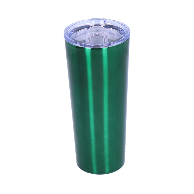 2‑Layer Green Insulation Bottle Stainless Steel Vacuum Bottle for Travel