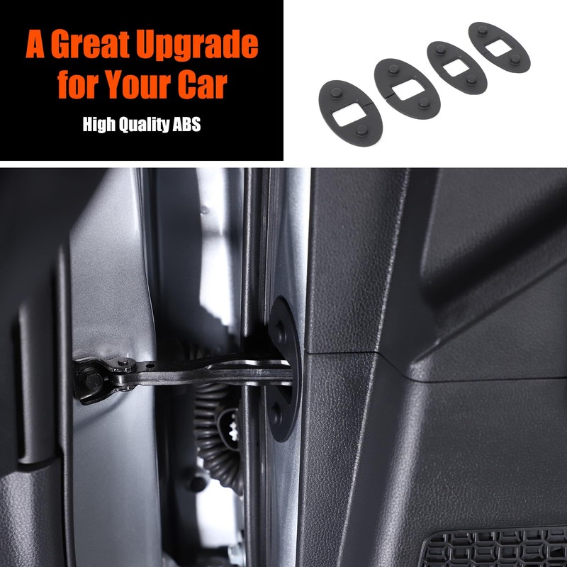 Door Lock Latches Cover Compatible with Toyota Tacoma 2024 2025