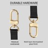 Genuine Vachetta Leather Purse Straps Replacement Crossbody, Adjustable Bag Strap