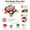 Owl Baby Play Mat for Floor Play – Soft Polyester