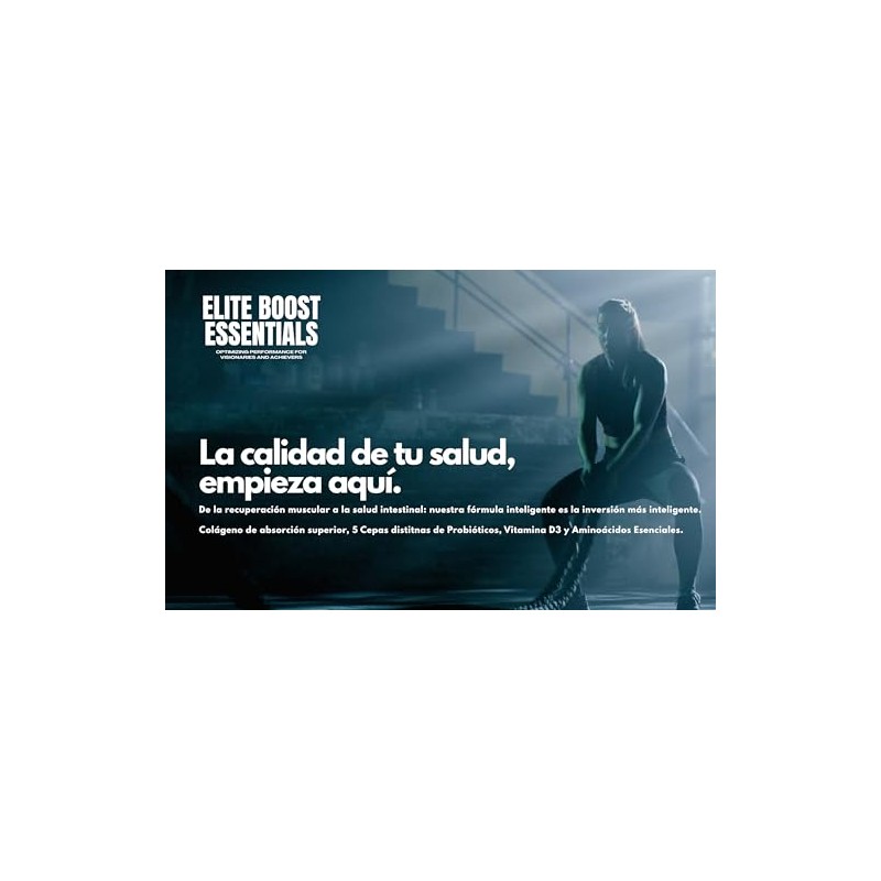 STAY YOUNG, STAY WILD! Creatina, Colágeno y Biotina Elite Boost