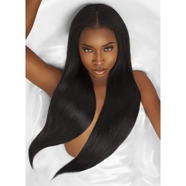 Outre Mylk 100% Remi Human Hair Weave 10-18 Inch (16", 1-Black)