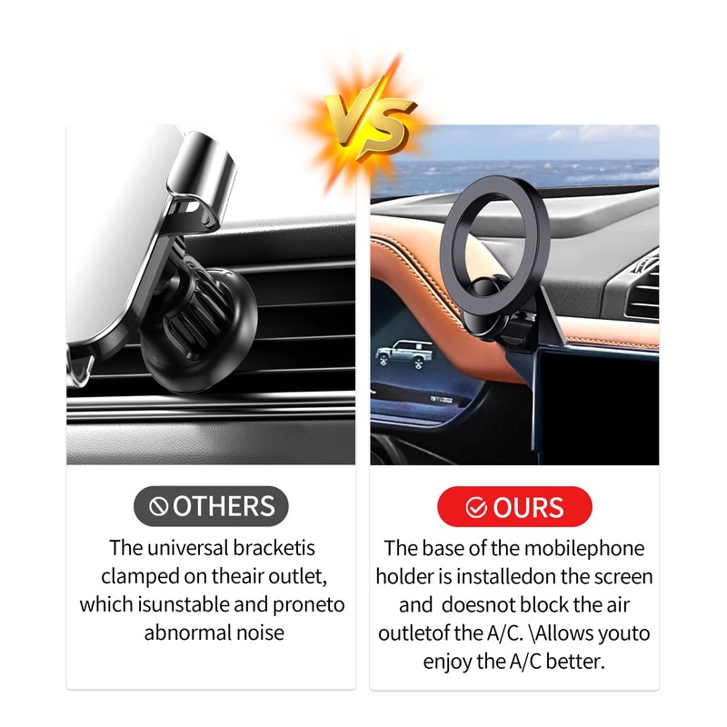 MaserWeller Car Phone Holder for 2022-2026 Land Rover Defender /