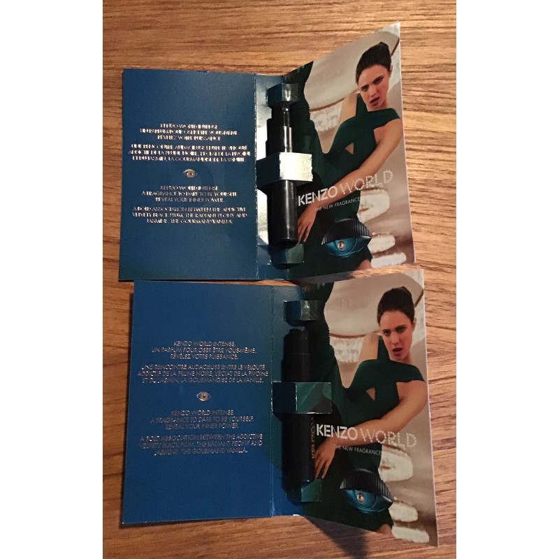 KENZO Brand New! KENZO WORLD Eau de Parfum INTENSE Vials