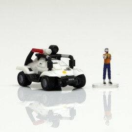 Mobile Police Patlabor x figreal 1/150 Figure Series (1/150 Command Car + Asma Set)
