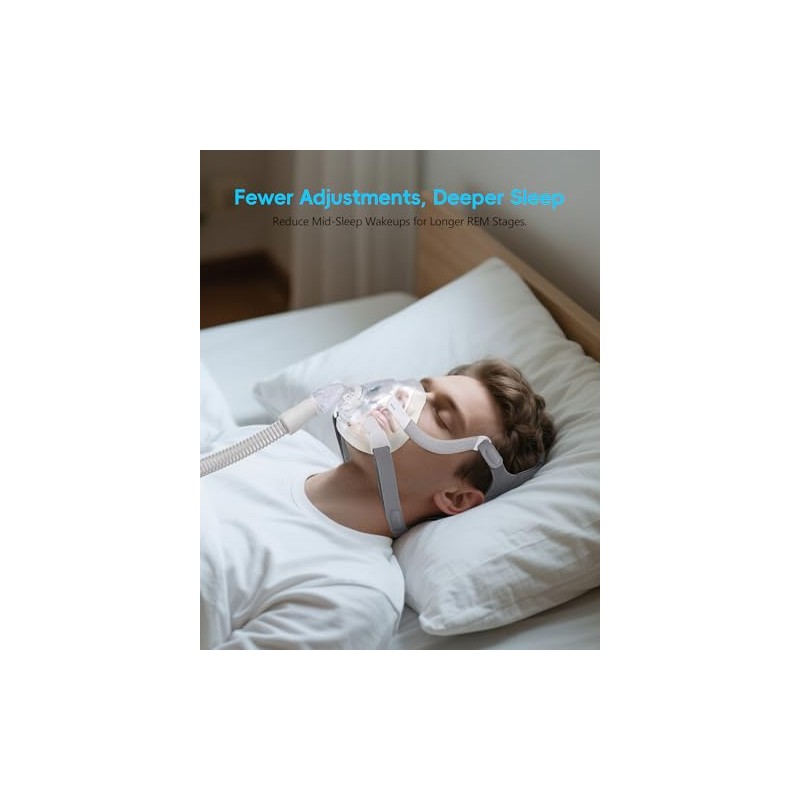 Arnés Repuesto Cpap Airfit Airtouch F20 Correa Ajustable Antideslizante Duradera