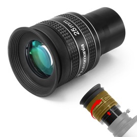 Astromania 1.25" 25mm 58-Degree Planetary Eyepiece for Telescope