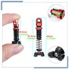 Zolikar 4PCS RC Aluminum Alloy Shocks Absorber Dampers for Kyosho